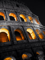 67. Colosseum at night