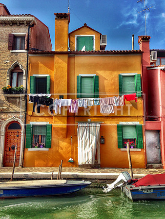 41. Yellow house in Burano