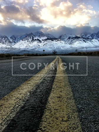 Road into the Sierras, Independence, CA